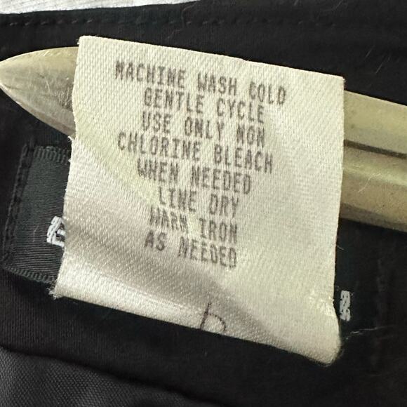 Vintage BAHARI Womens Dress 8 Black Wiggle Nautical Mod Sheath Contrast Button - Picture 6 of 10